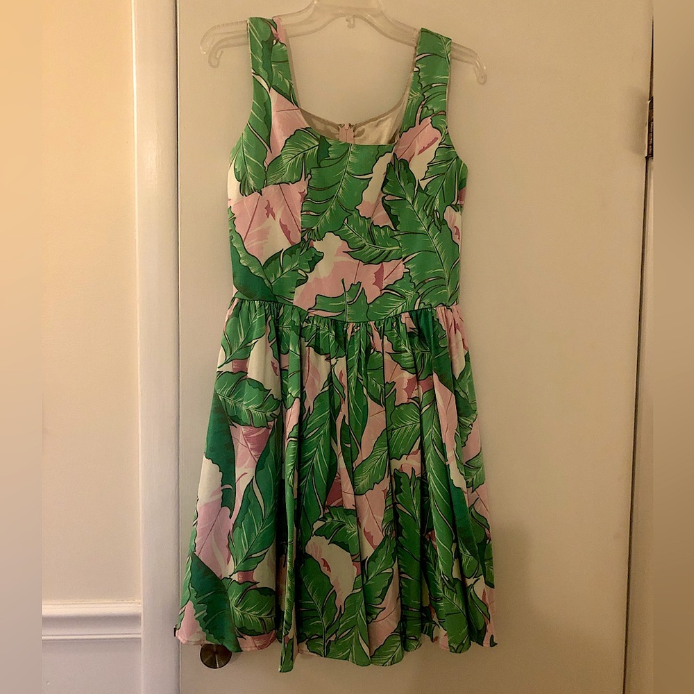Pinup Girl Clothing - Laura Byrnes Tropical Dress.